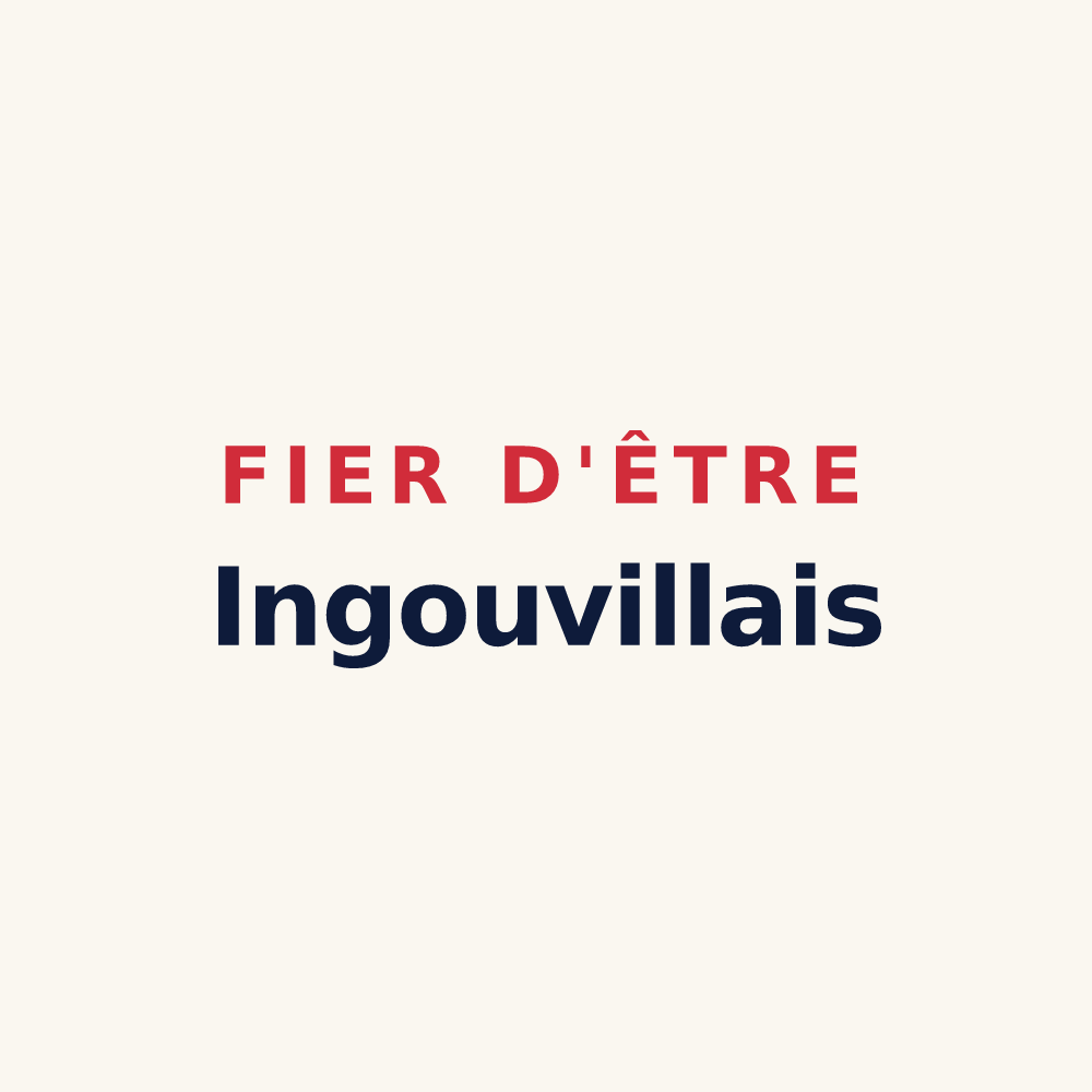 Tasse « Fier d'être Ingouvillais » — design pour Ingouville