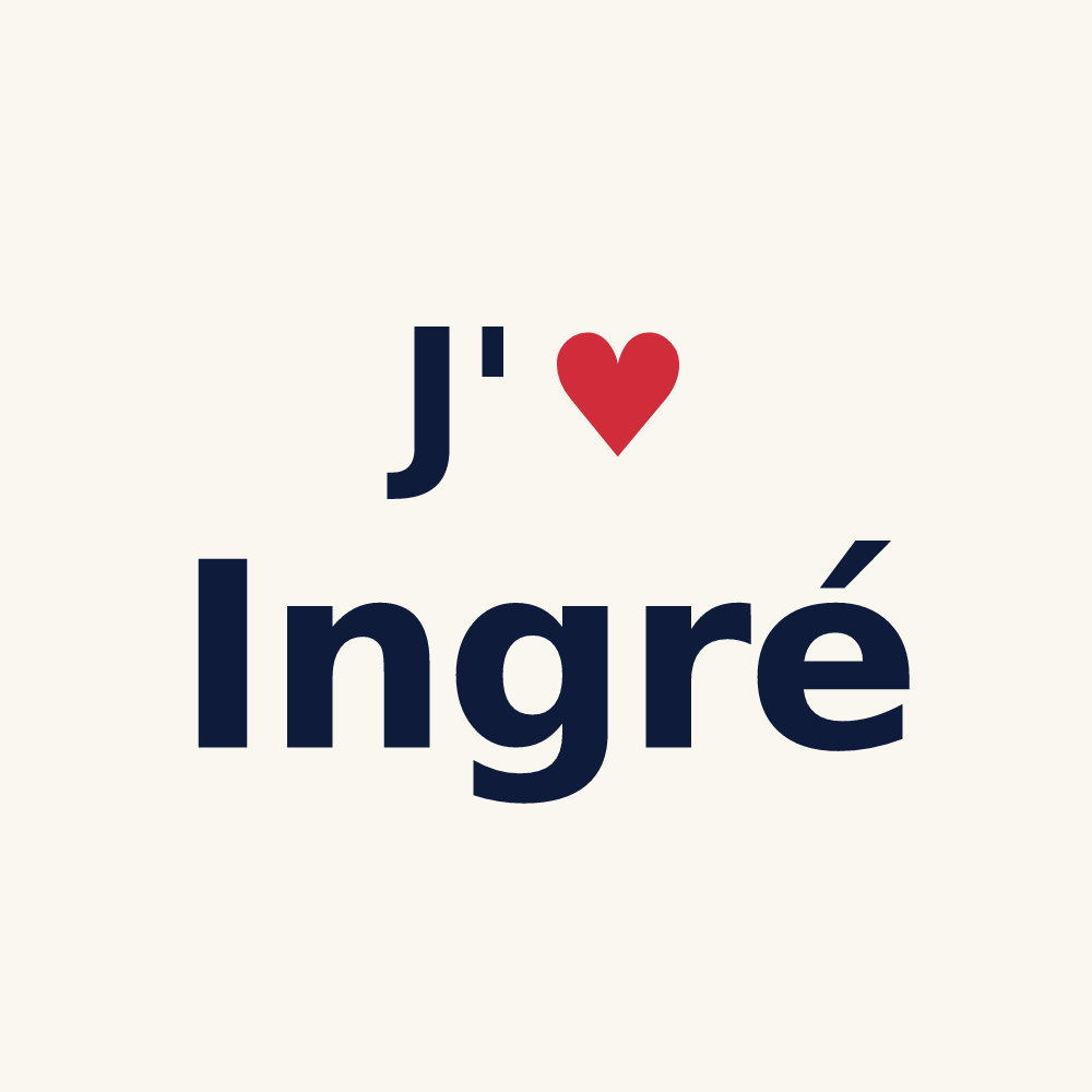 Tasse personnalisée Ingré — design J'aime Ingré