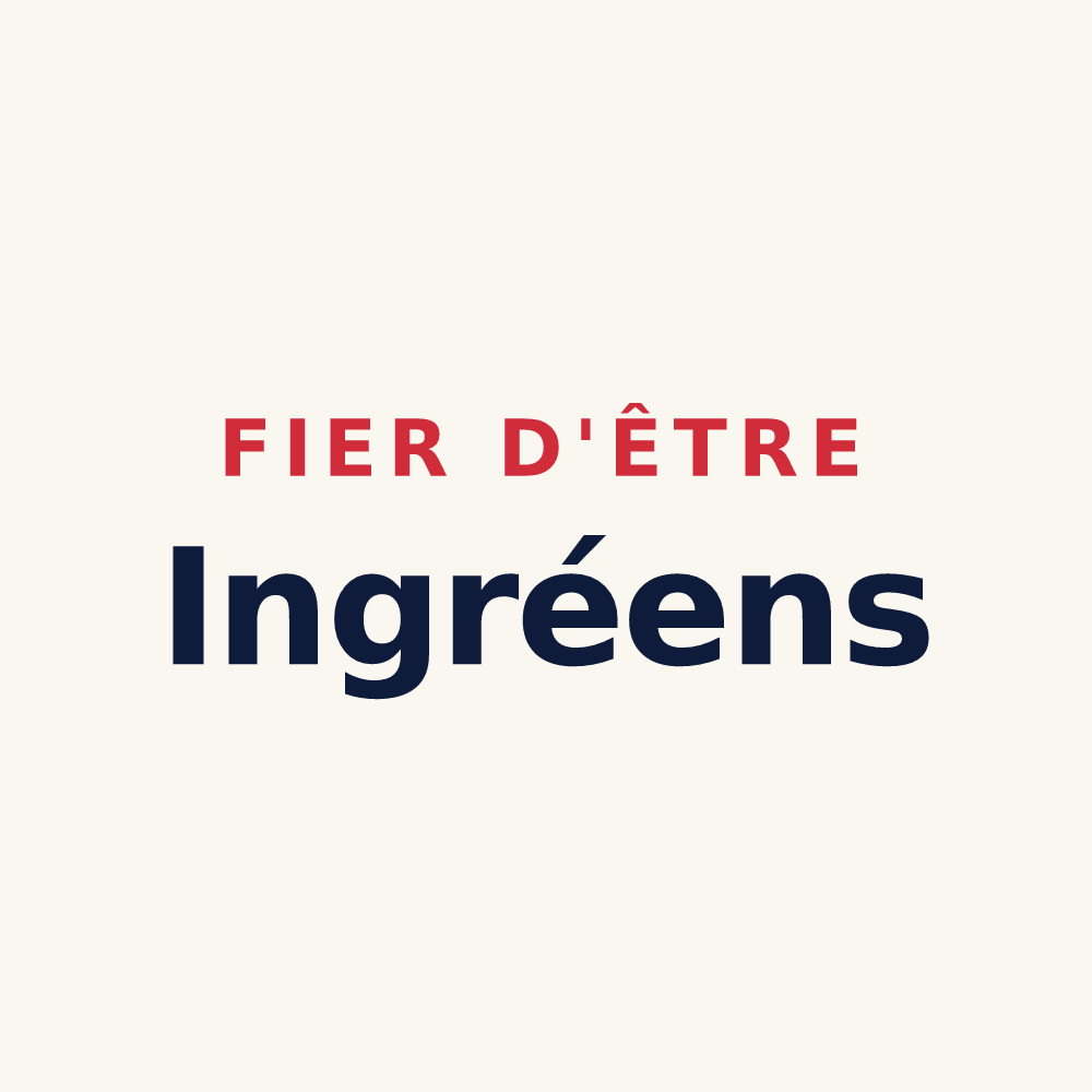 Tasse « Fier d'être Ingréens » — design pour Ingré