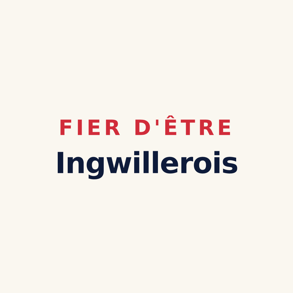 Tasse « Fier d'être Ingwillerois » — design pour Ingwiller