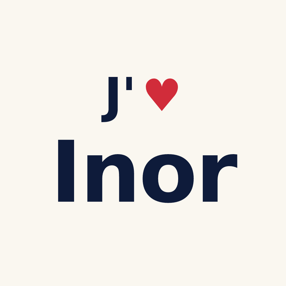 Tasse personnalisée Inor — design J'aime Inor