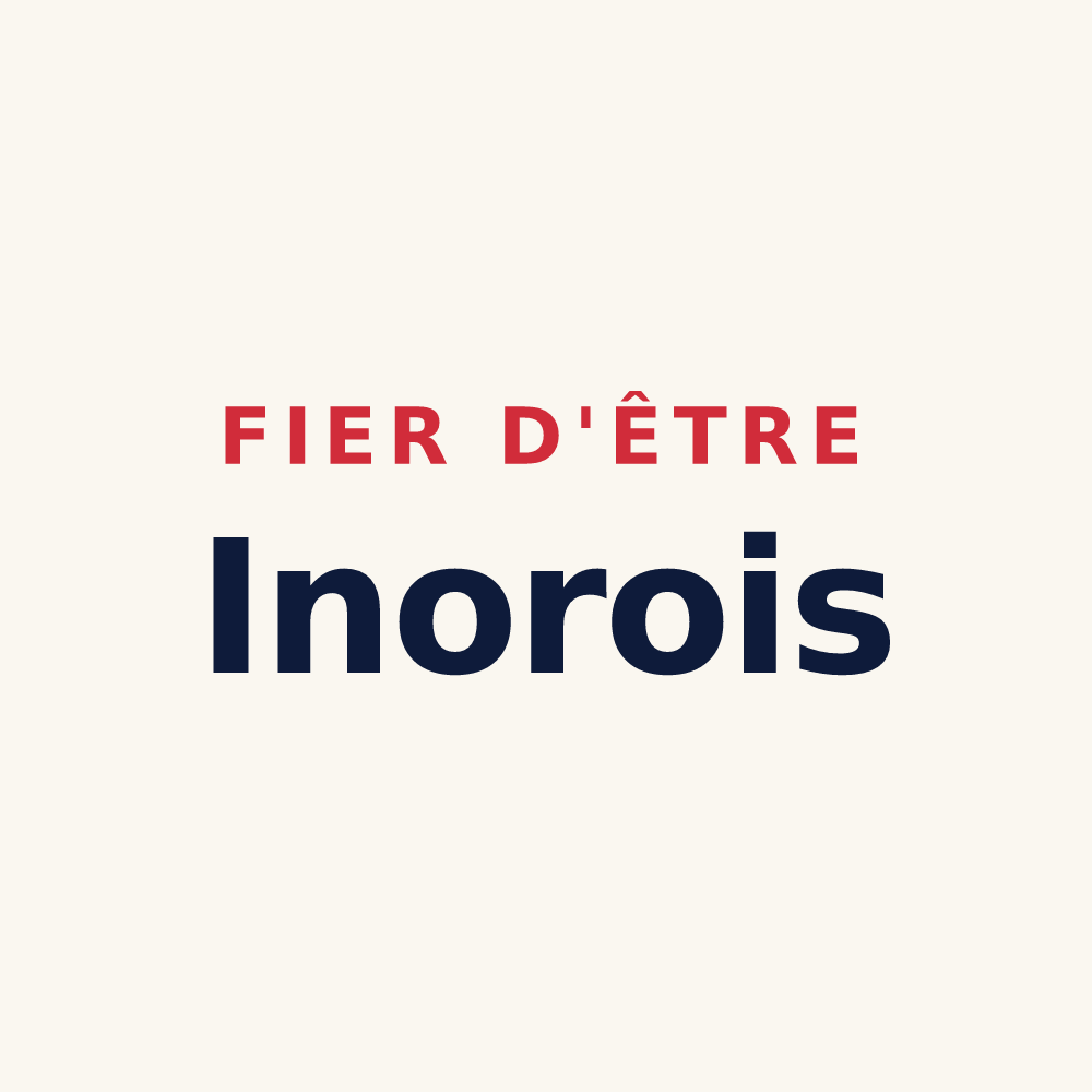 Tasse « Fier d'être Inorois » — design pour Inor