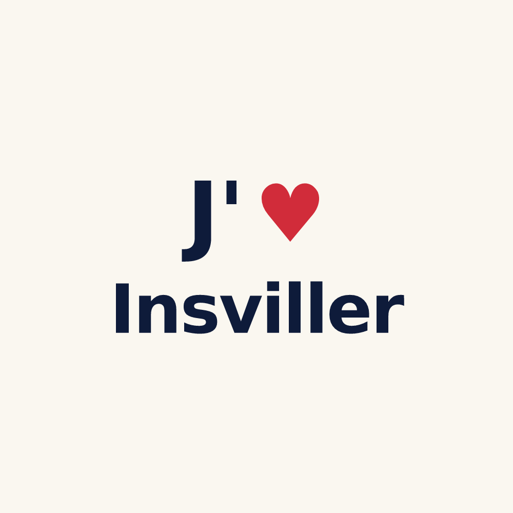 Tasse personnalisée Insviller — design J'aime Insviller