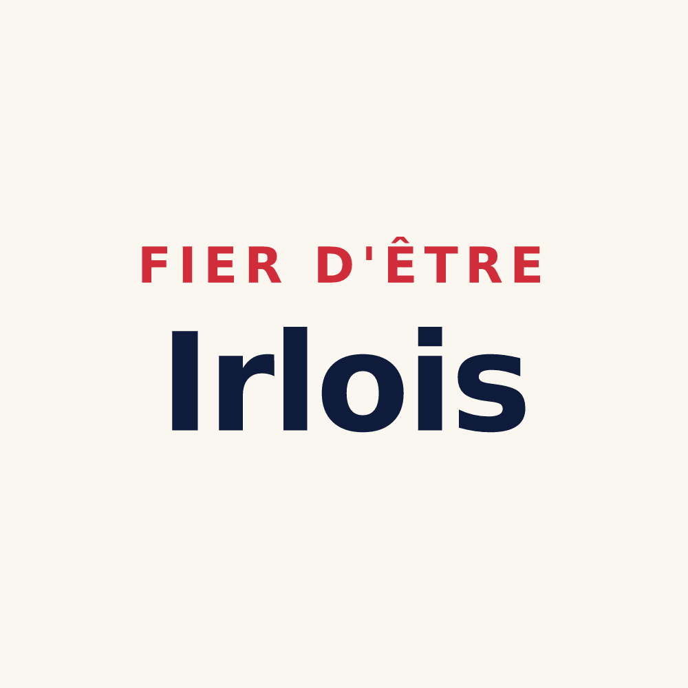 Tasse « Fier d'être Irlois » — design pour Irles