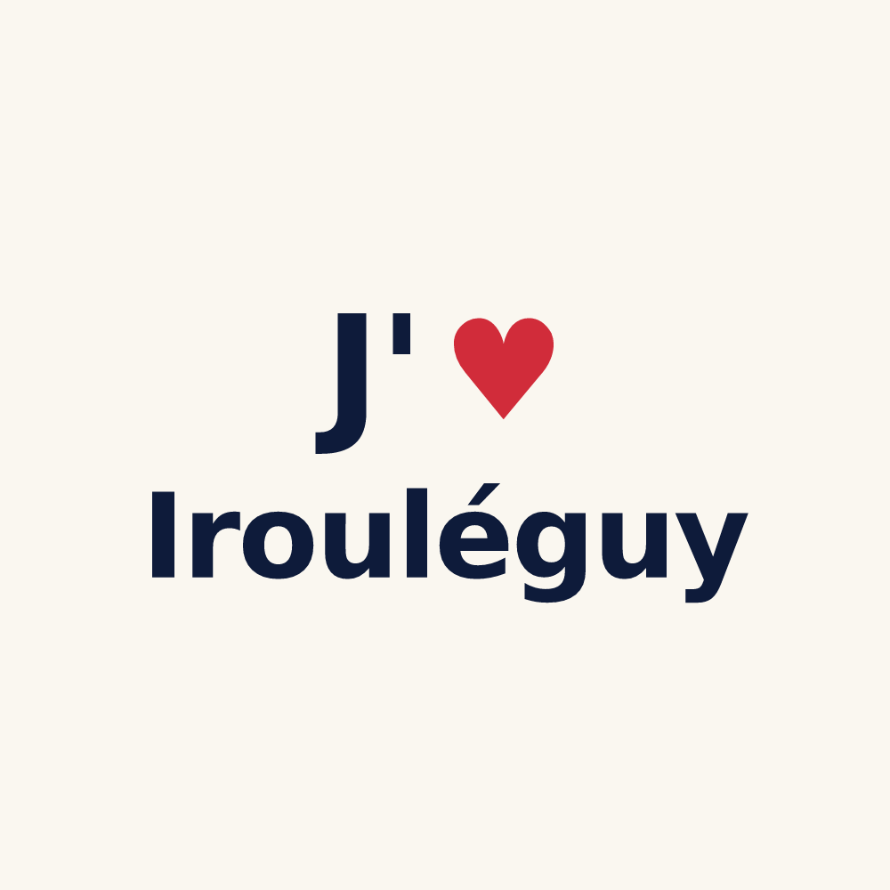 Tasse personnalisée Irouléguy — design J'aime Irouléguy