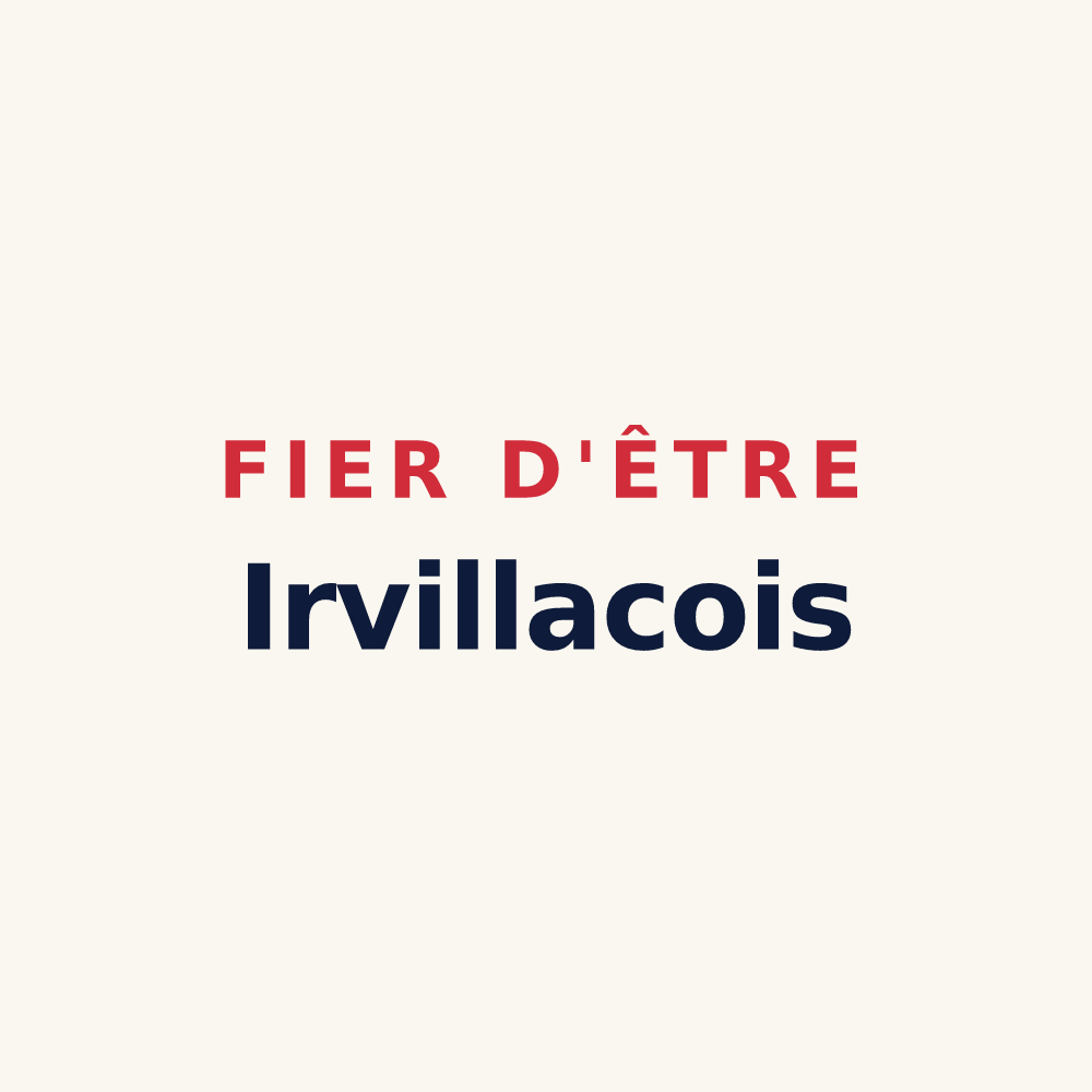 Tasse « Fier d'être Irvillacois » — design pour Irvillac