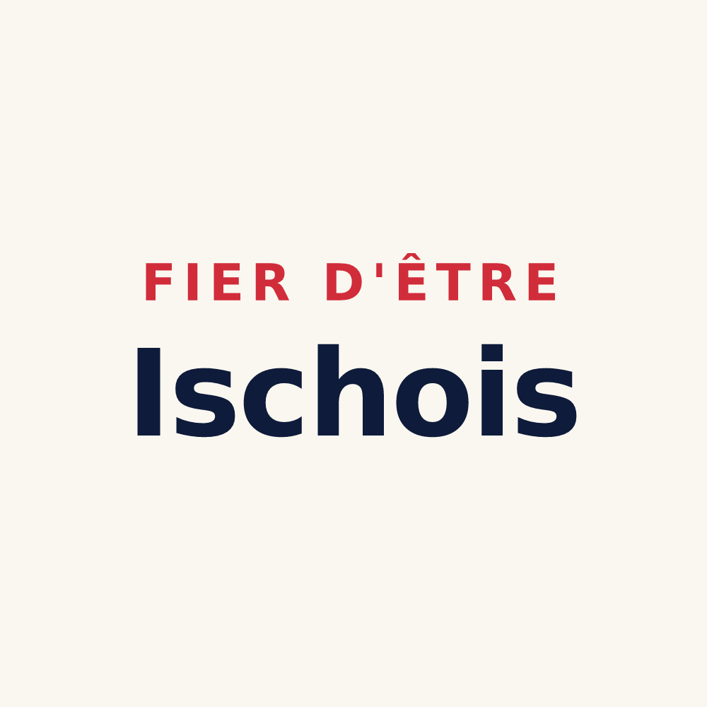 Tasse « Fier d'être Ischois » — design pour Isches