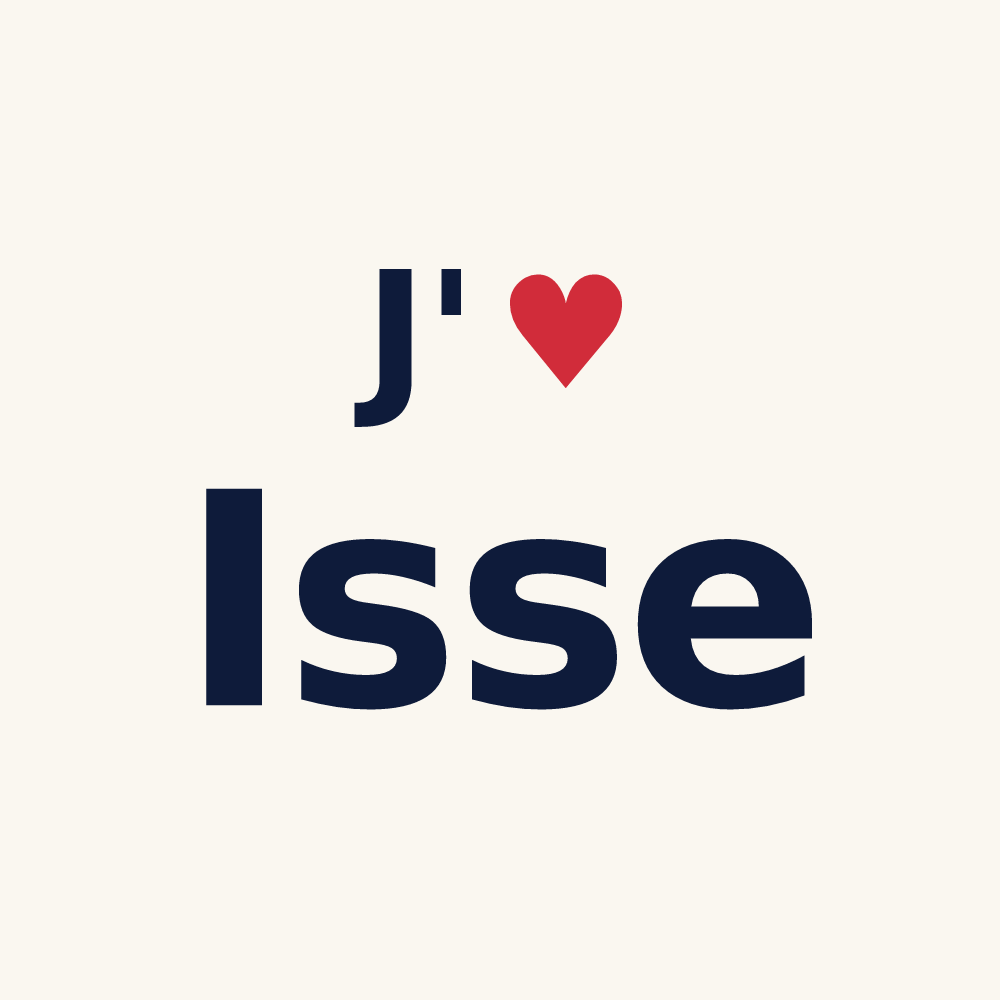 Tasse personnalisée Isse — design J'aime Isse
