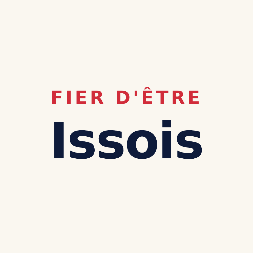 Tasse « Fier d'être Issois » — design pour Isse