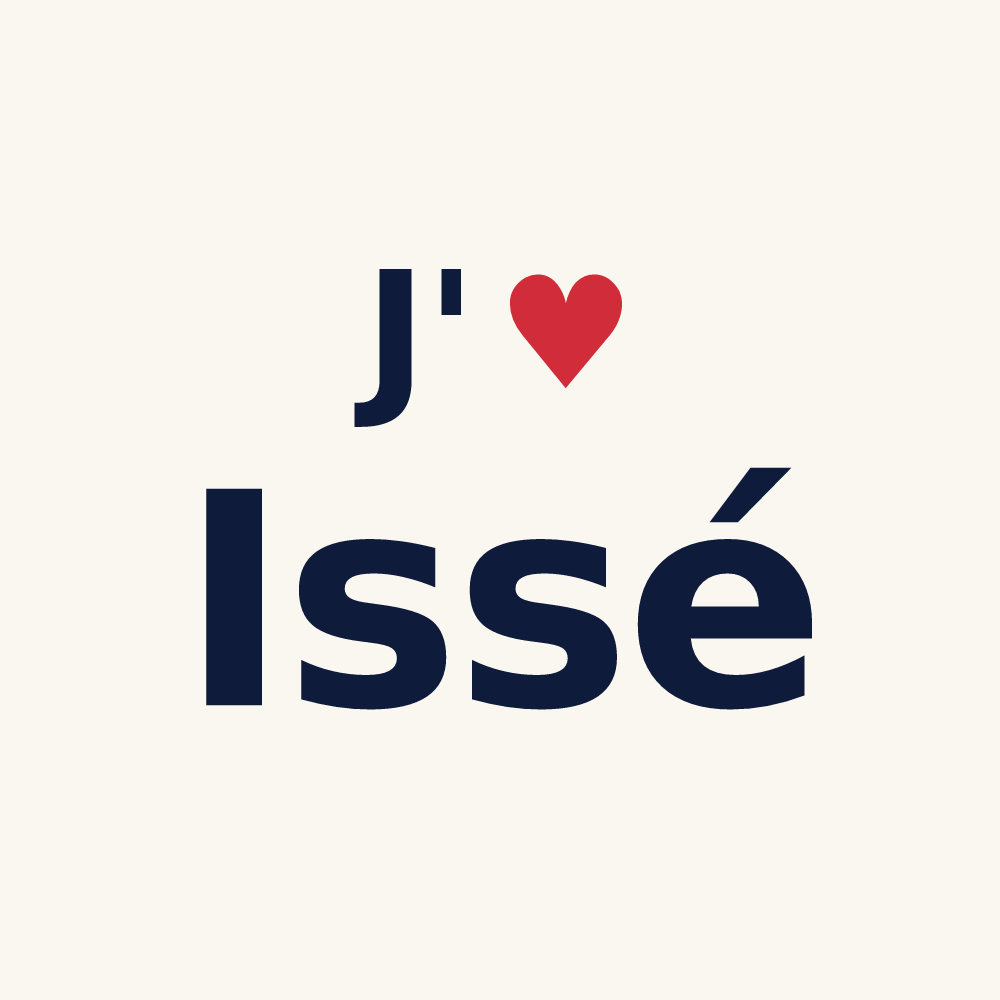 Tasse personnalisée Issé — design J'aime Issé