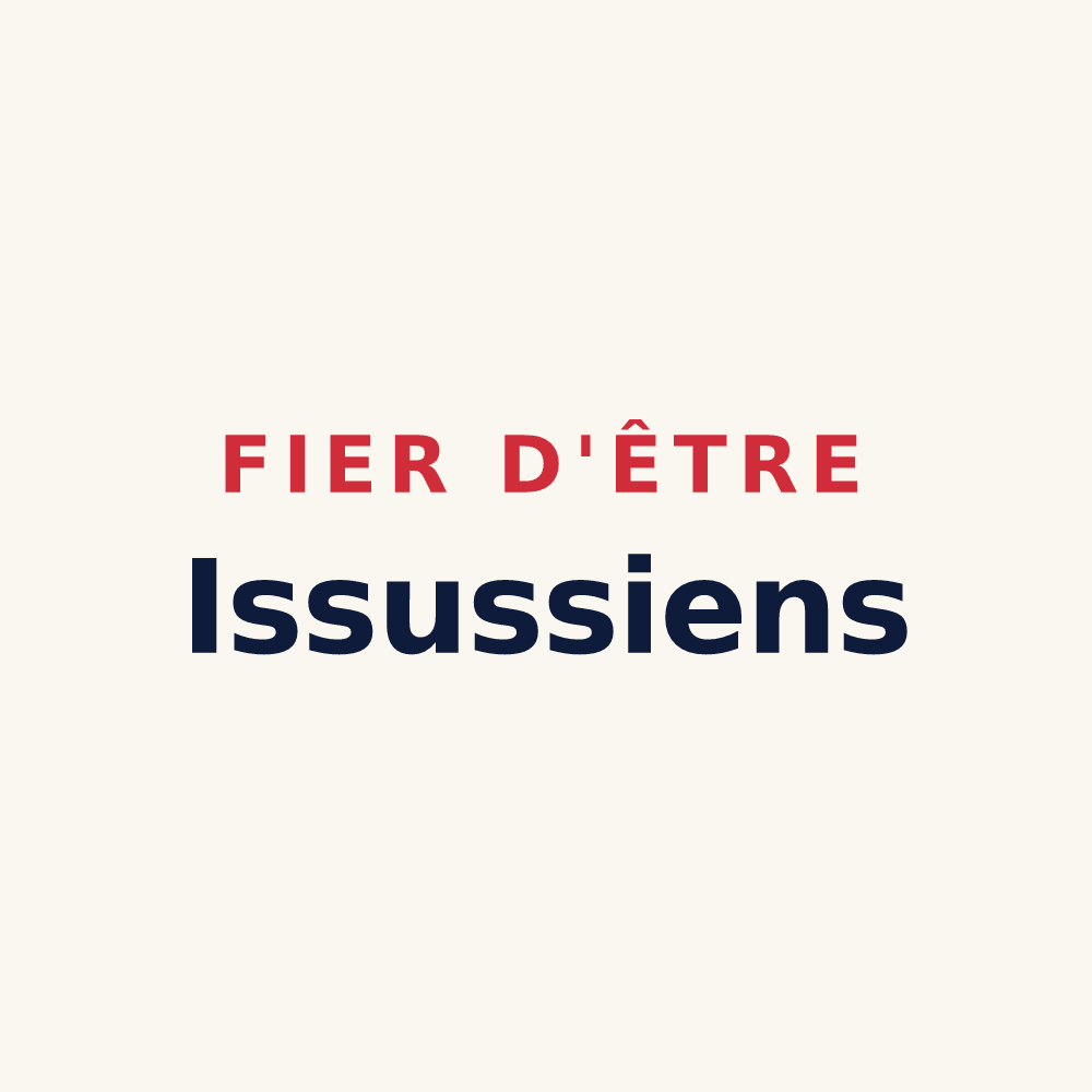 Tasse « Fier d'être Issussiens » — design pour Issus