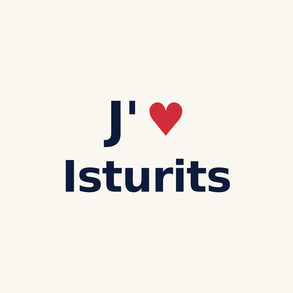Tasse personnalisée Isturits — design J'aime Isturits