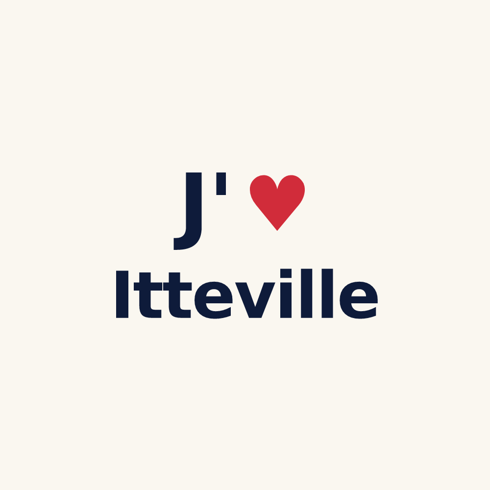 Tasse personnalisée Itteville — design J'aime Itteville