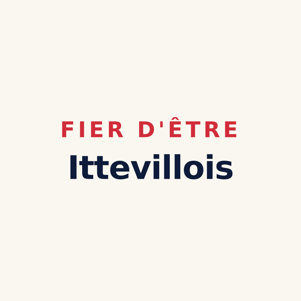 Tasse « Fier d'être Ittevillois » — design pour Itteville