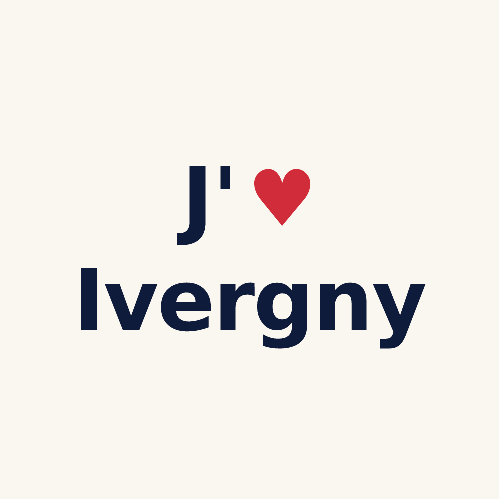 Tasse personnalisée Ivergny — design J'aime Ivergny