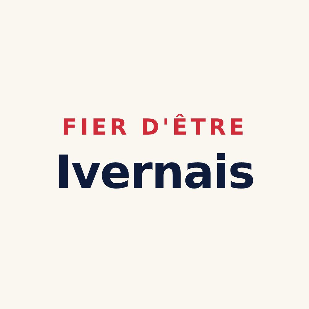 Tasse « Fier d'être Ivernais » — design pour Iverny