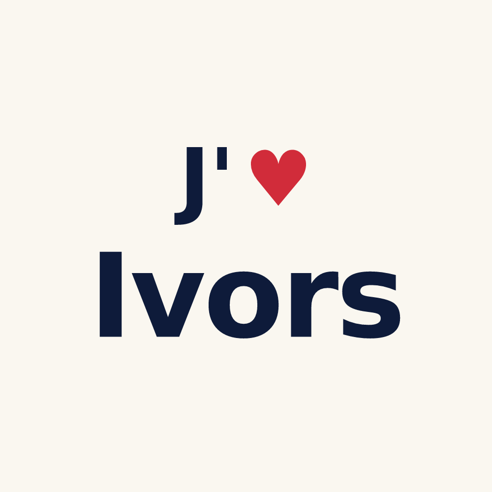 Tasse personnalisée Ivors — design J'aime Ivors