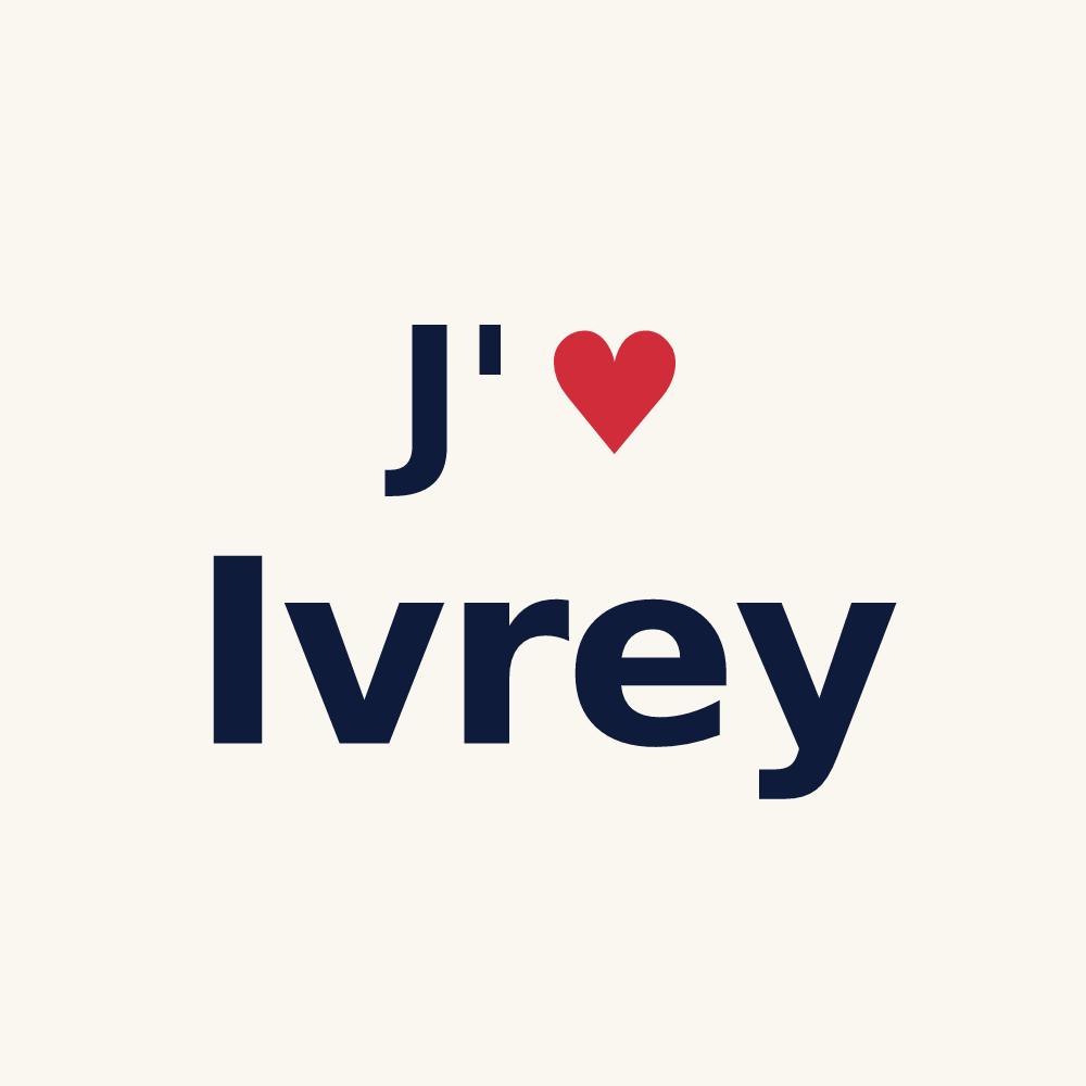Tasse personnalisée Ivrey — design J'aime Ivrey