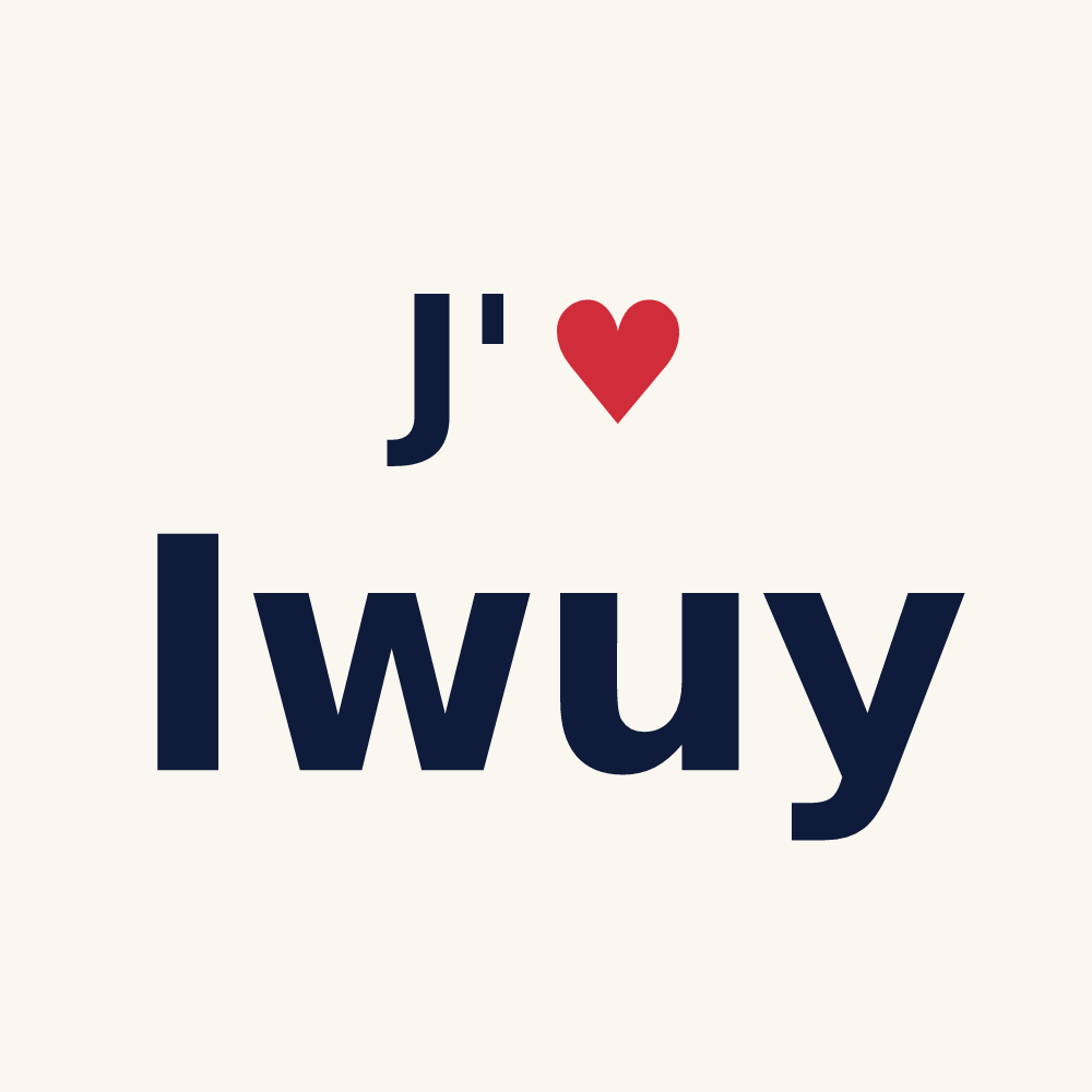 Tasse personnalisée Iwuy — design J'aime Iwuy