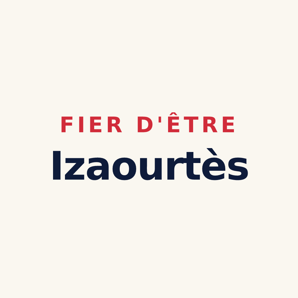 Tasse « Fier d'être Izaourtès » — design pour Izaourt