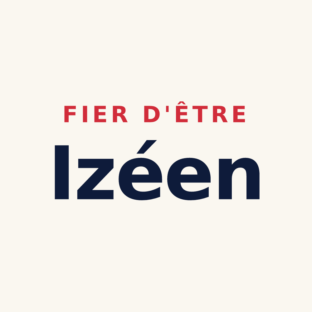 Tasse « Fier d'être Izéen » — design pour Izé
