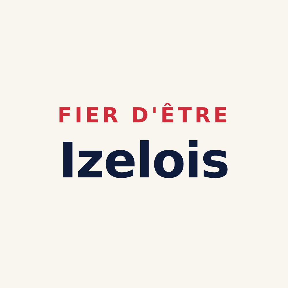 Tasse « Fier d'être Izelois » — design pour Izel-lès-Hameau