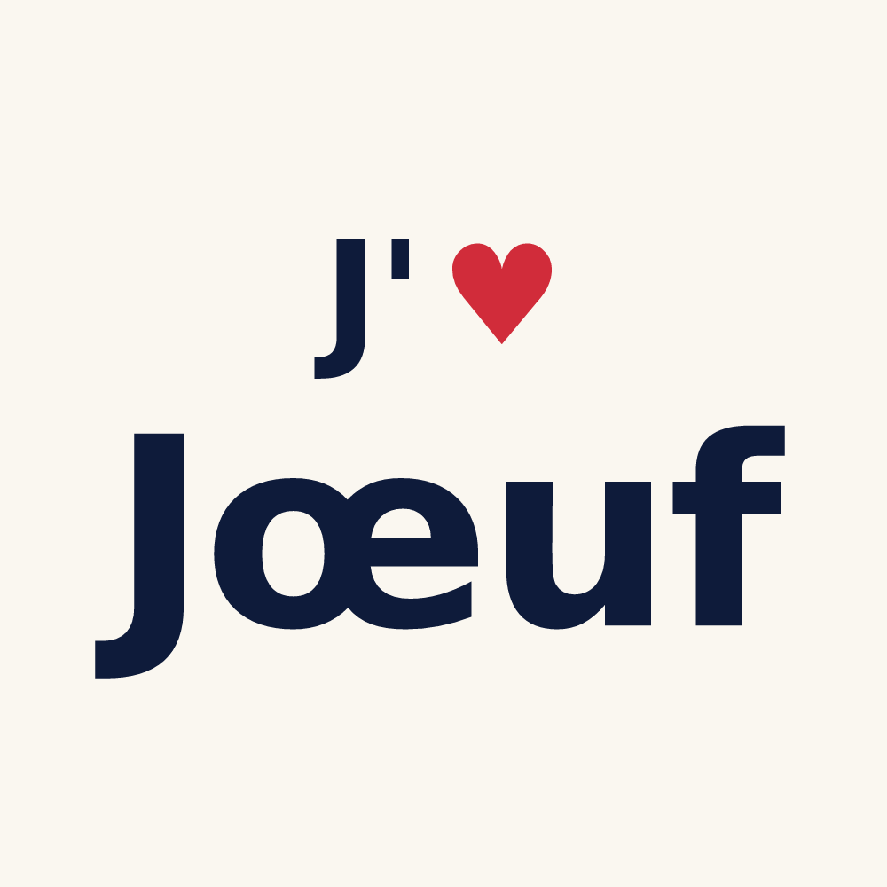 Tasse personnalisée Jœuf — design J'aime Jœuf