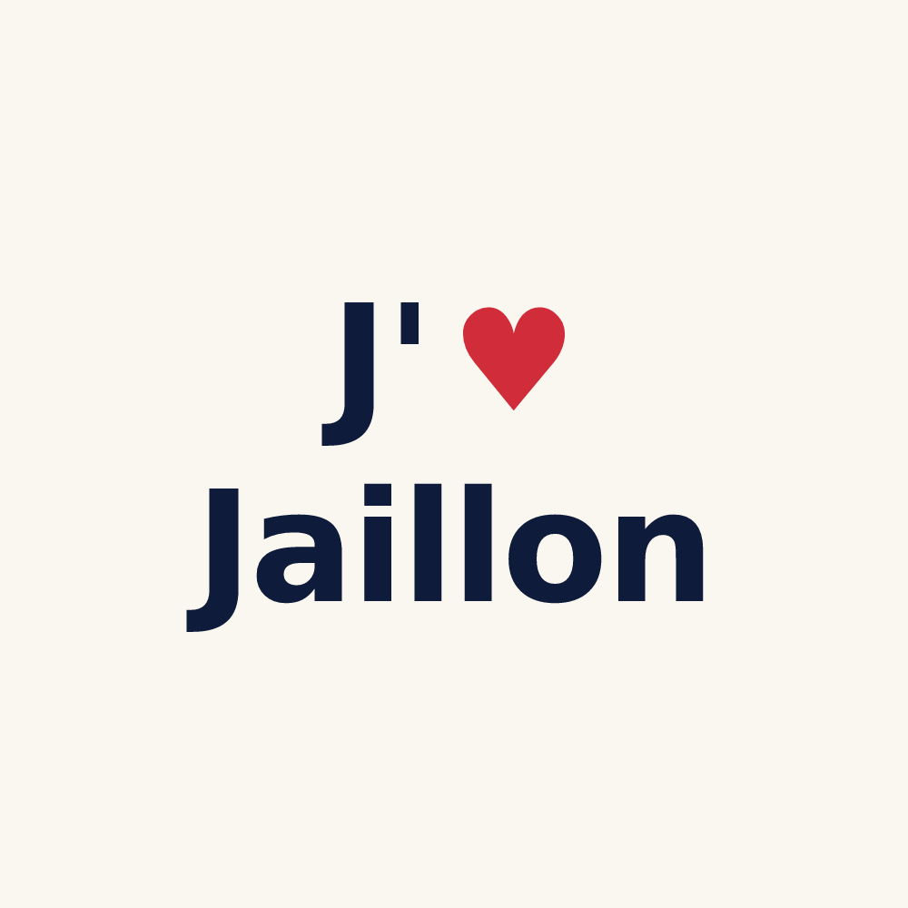 Tasse personnalisée Jaillon — design J'aime Jaillon