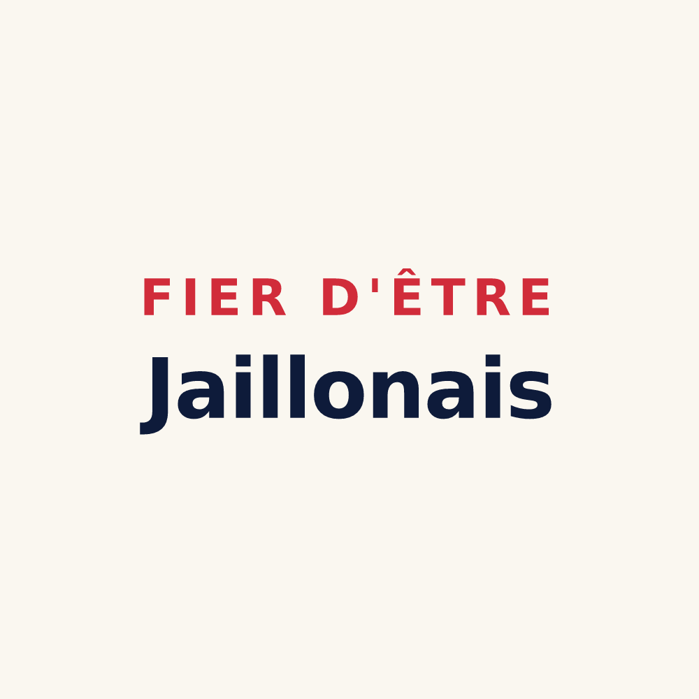 Tasse « Fier d'être Jaillonais » — design pour Jaillon
