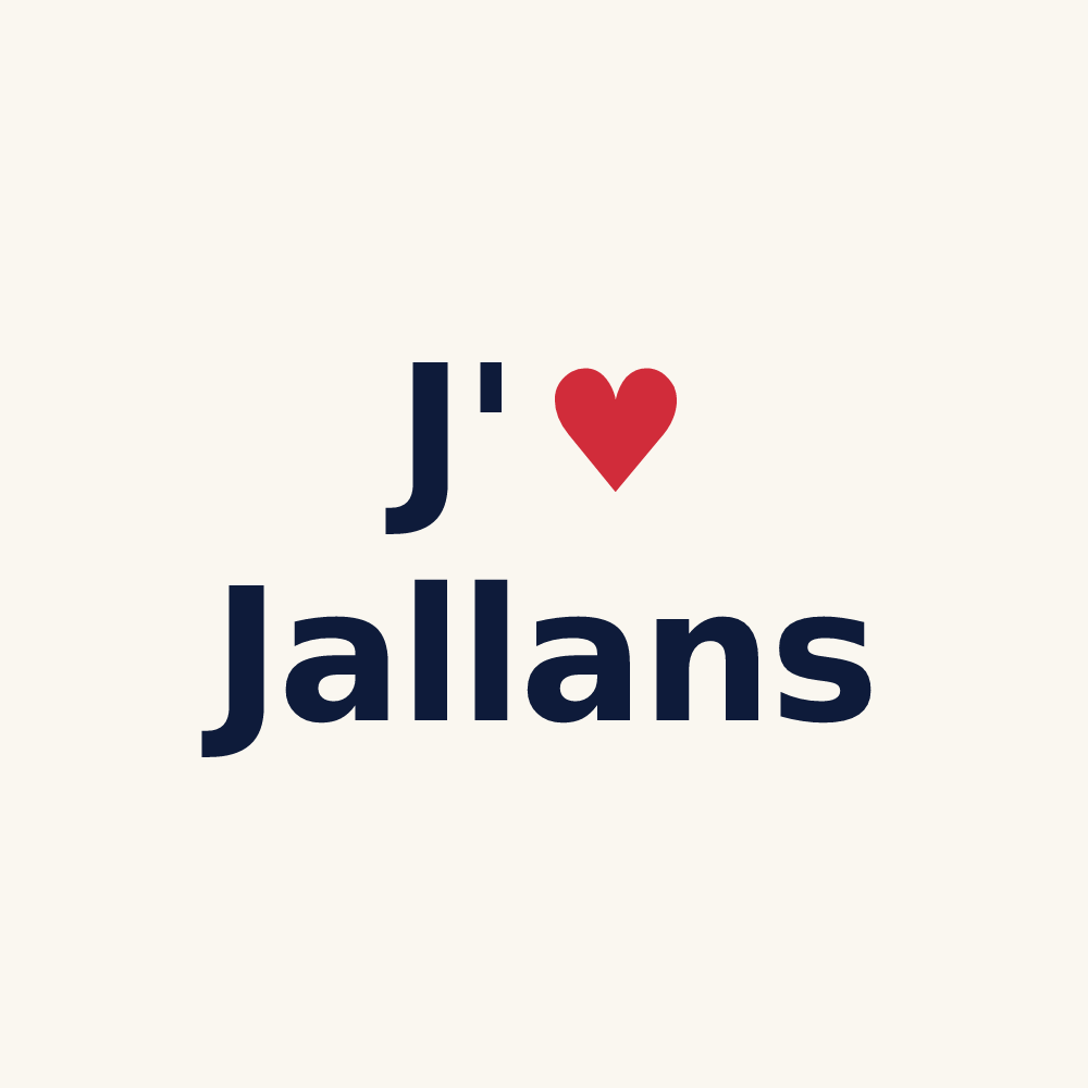 Tasse personnalisée Jallans — design J'aime Jallans