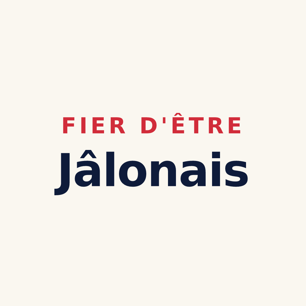 Tasse « Fier d'être Jâlonais » — design pour Jâlons