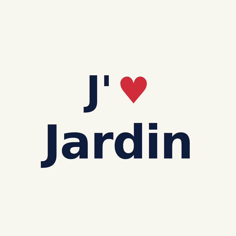 Tasse personnalisée Jardin — design J'aime Jardin