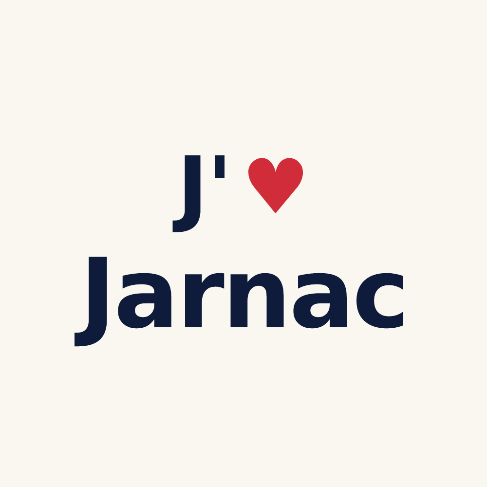 Tasse personnalisée Jarnac — design J'aime Jarnac