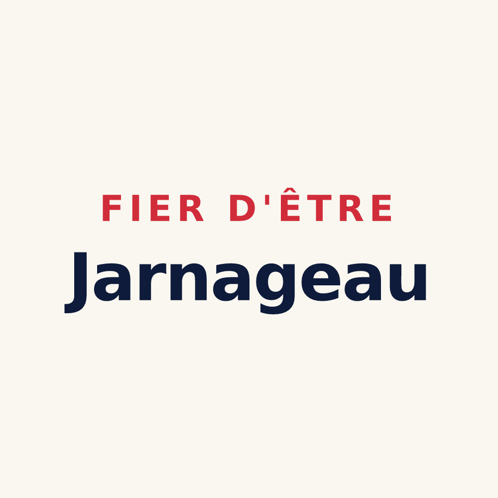 Tasse « Fier d'être Jarnageau » — design pour Jarnages