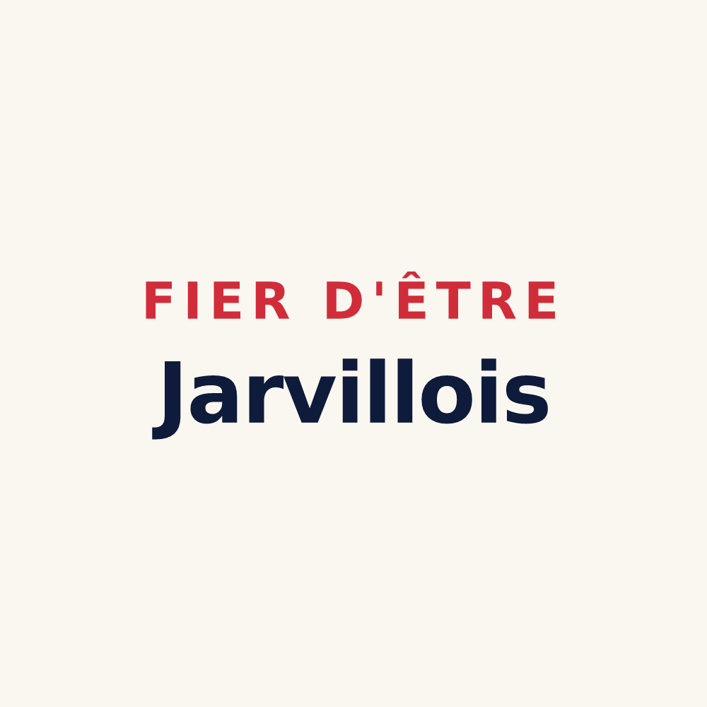 Tasse « Fier d'être Jarvillois » — design pour Jarville-la-Malgrange