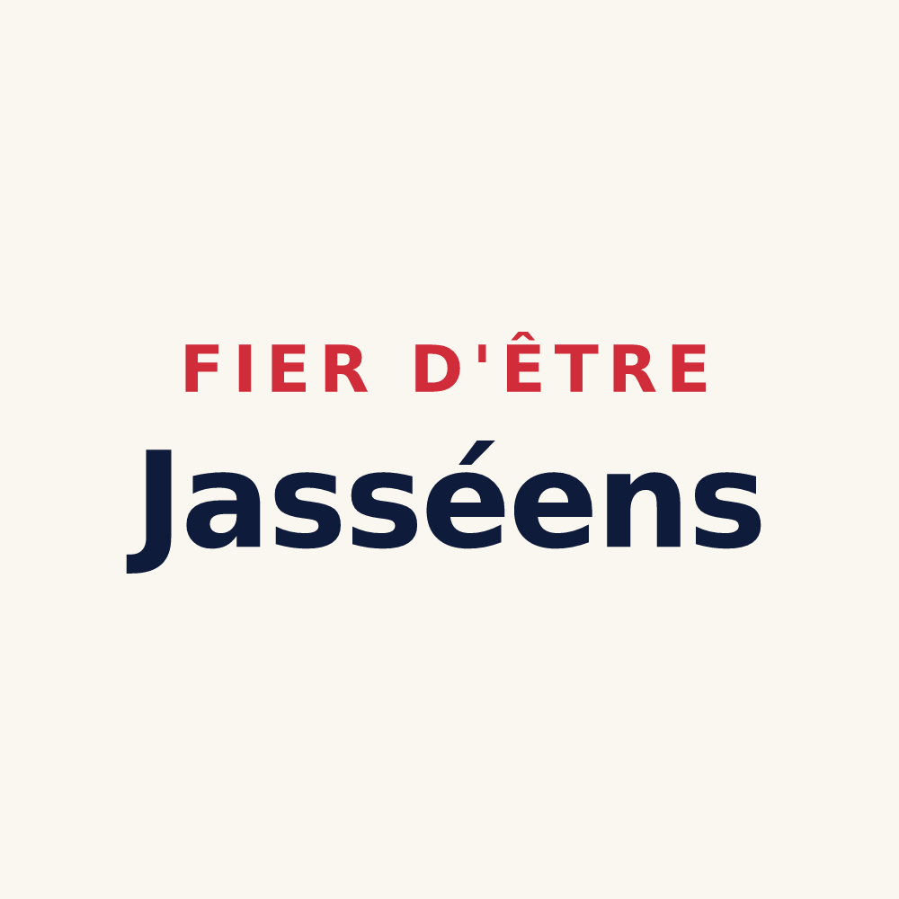 Tasse « Fier d'être Jasséens » — design pour Jas