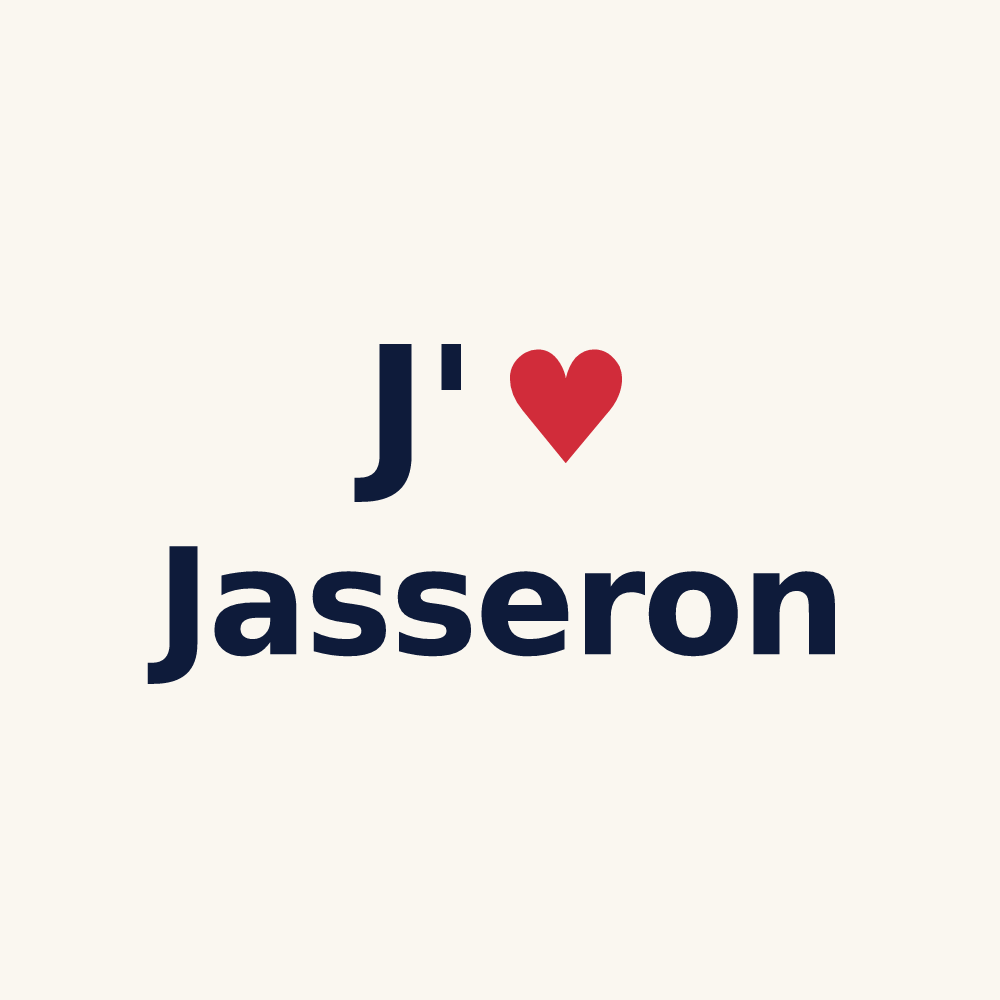 Tasse personnalisée Jasseron — design J'aime Jasseron