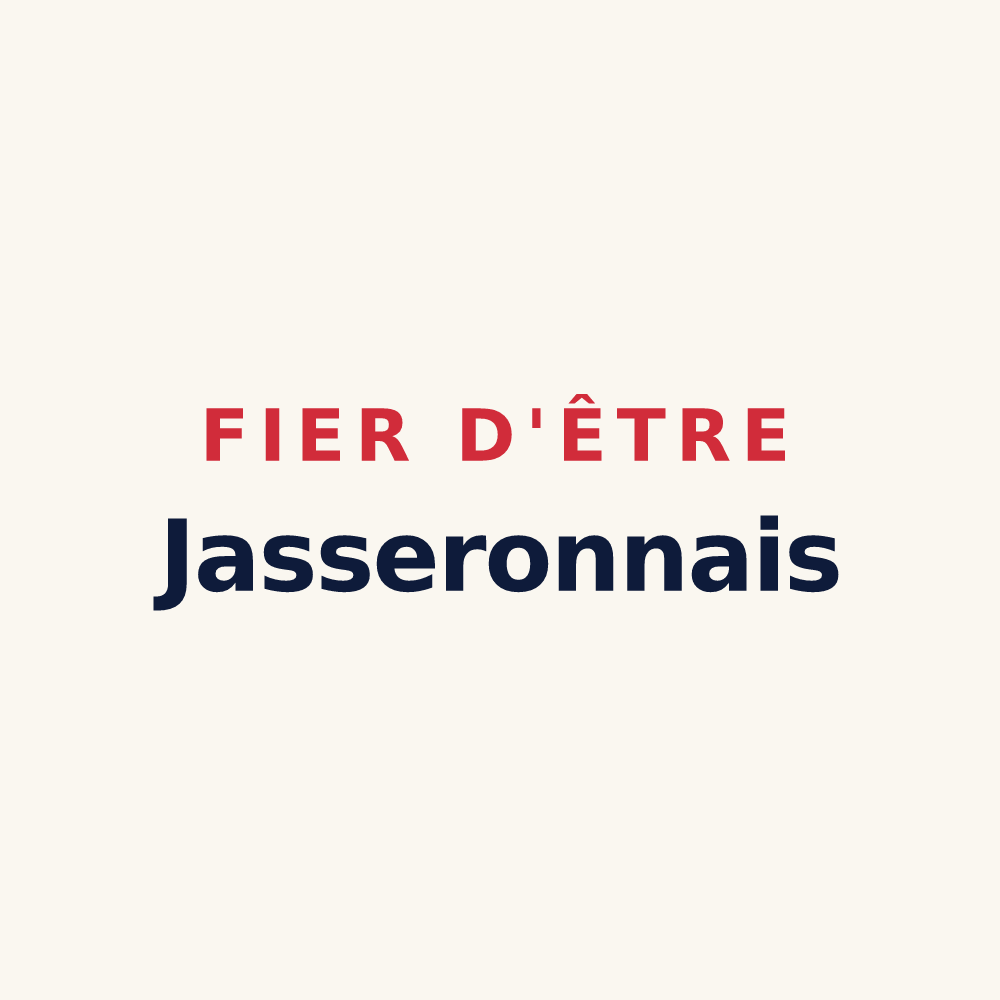 Tasse « Fier d'être Jasseronnais » — design pour Jasseron