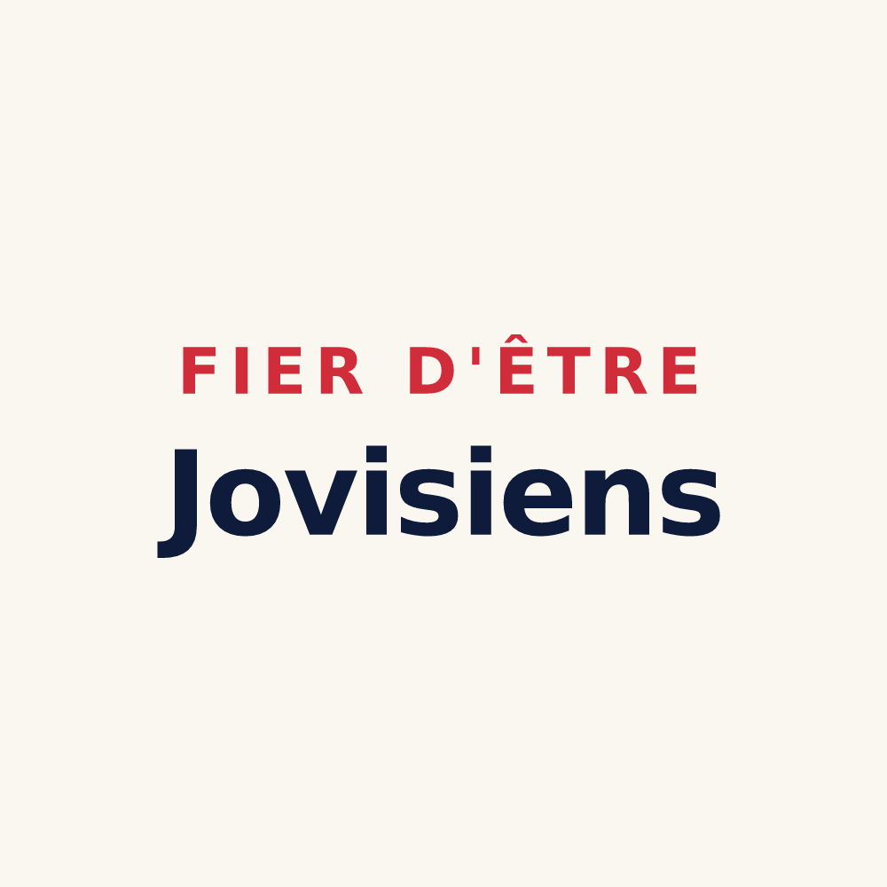 Tasse « Fier d'être Jovisiens » — design pour Jau-Dignac-et-Loirac