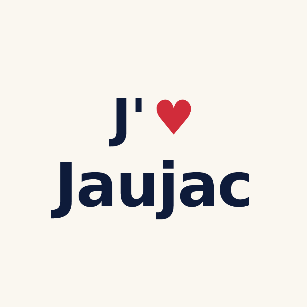 Tasse personnalisée Jaujac — design J'aime Jaujac