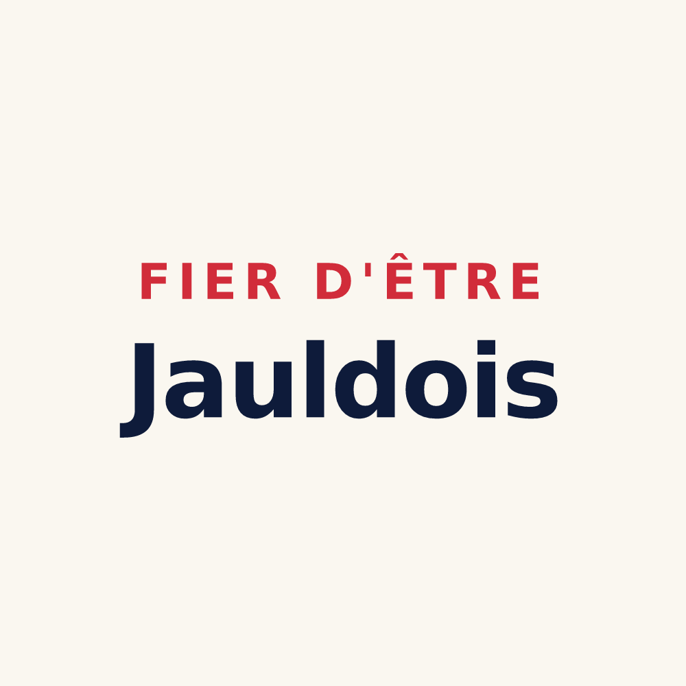 Tasse « Fier d'être Jauldois » — design pour Jauldes