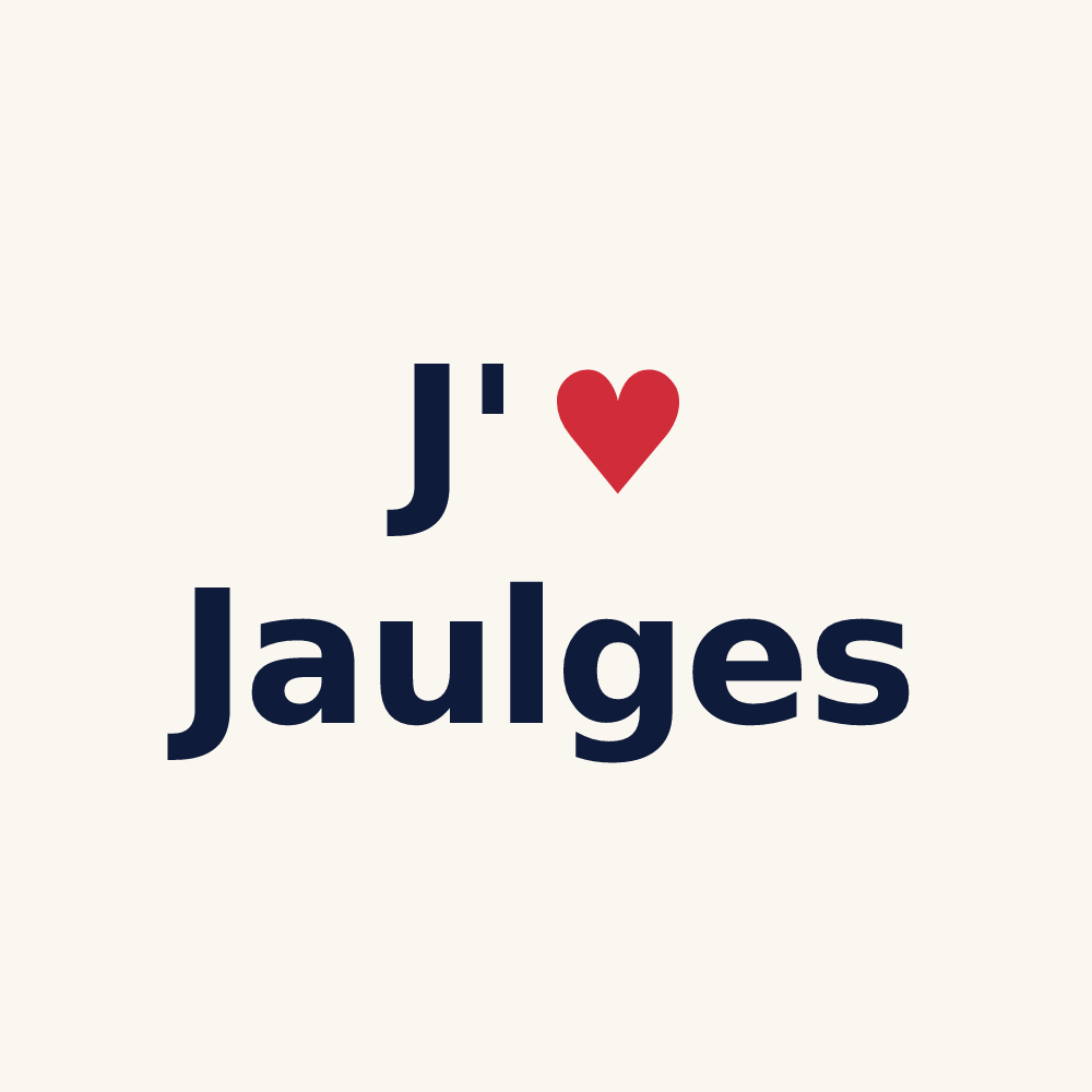 Tasse personnalisée Jaulges — design J'aime Jaulges