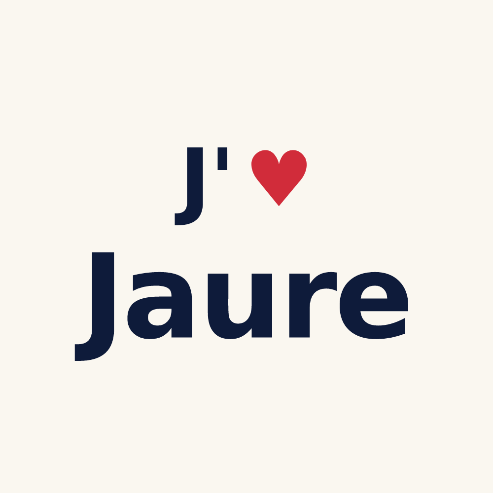 Tasse personnalisée Jaure — design J'aime Jaure