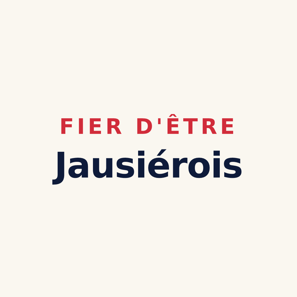 Tasse « Fier d'être Jausiérois » — design pour Jausiers