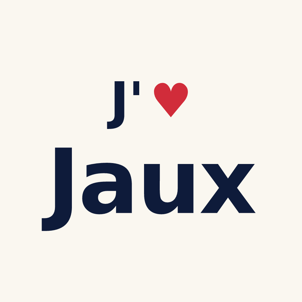 Tasse personnalisée Jaux — design J'aime Jaux