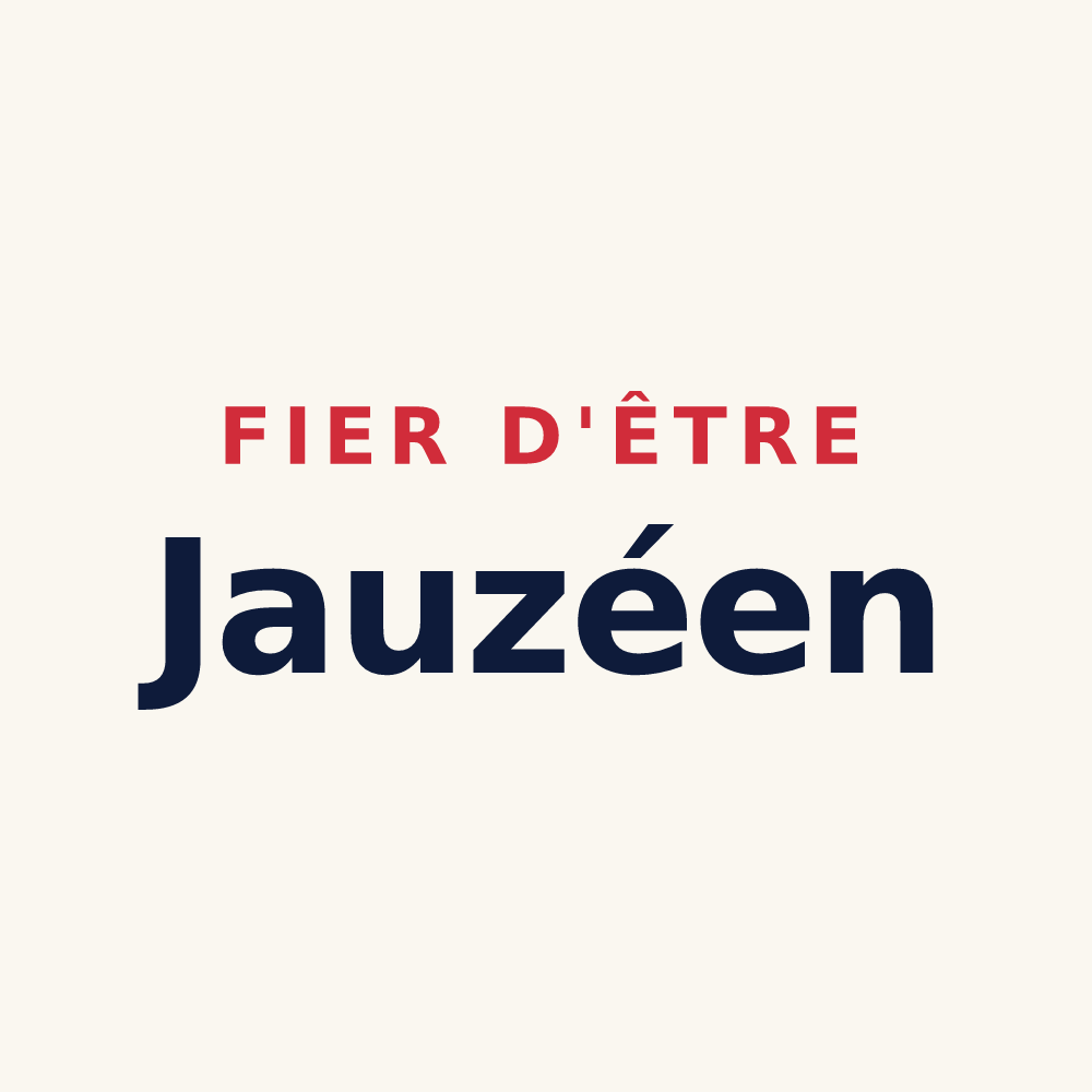 Tasse « Fier d'être Jauzéen » — design pour Jauzé
