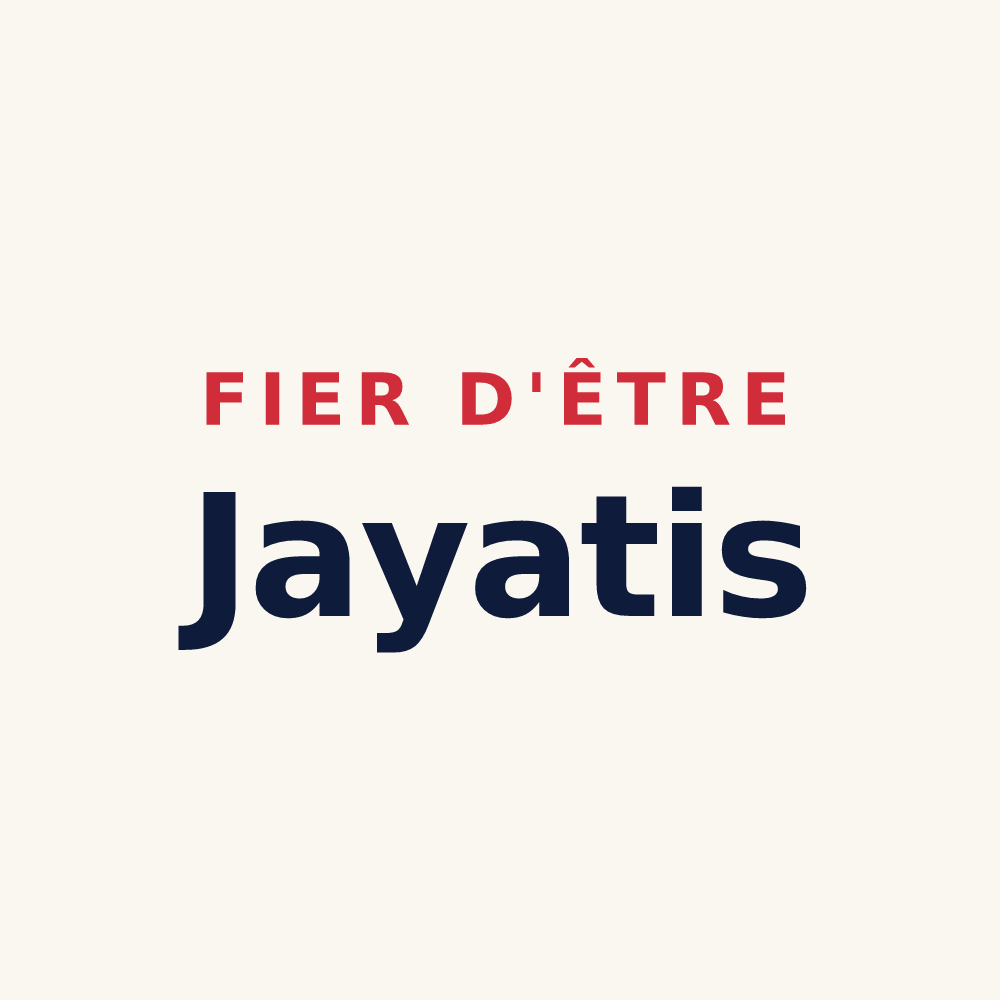 Tasse « Fier d'être Jayatis » — design pour Jayat