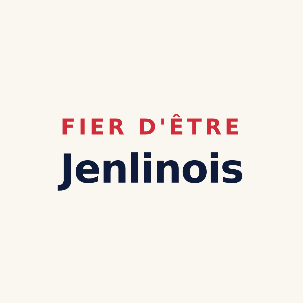 Tasse « Fier d'être Jenlinois » — design pour Jenlain