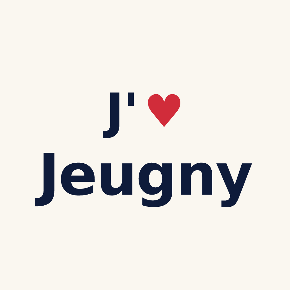 Tasse personnalisée Jeugny — design J'aime Jeugny