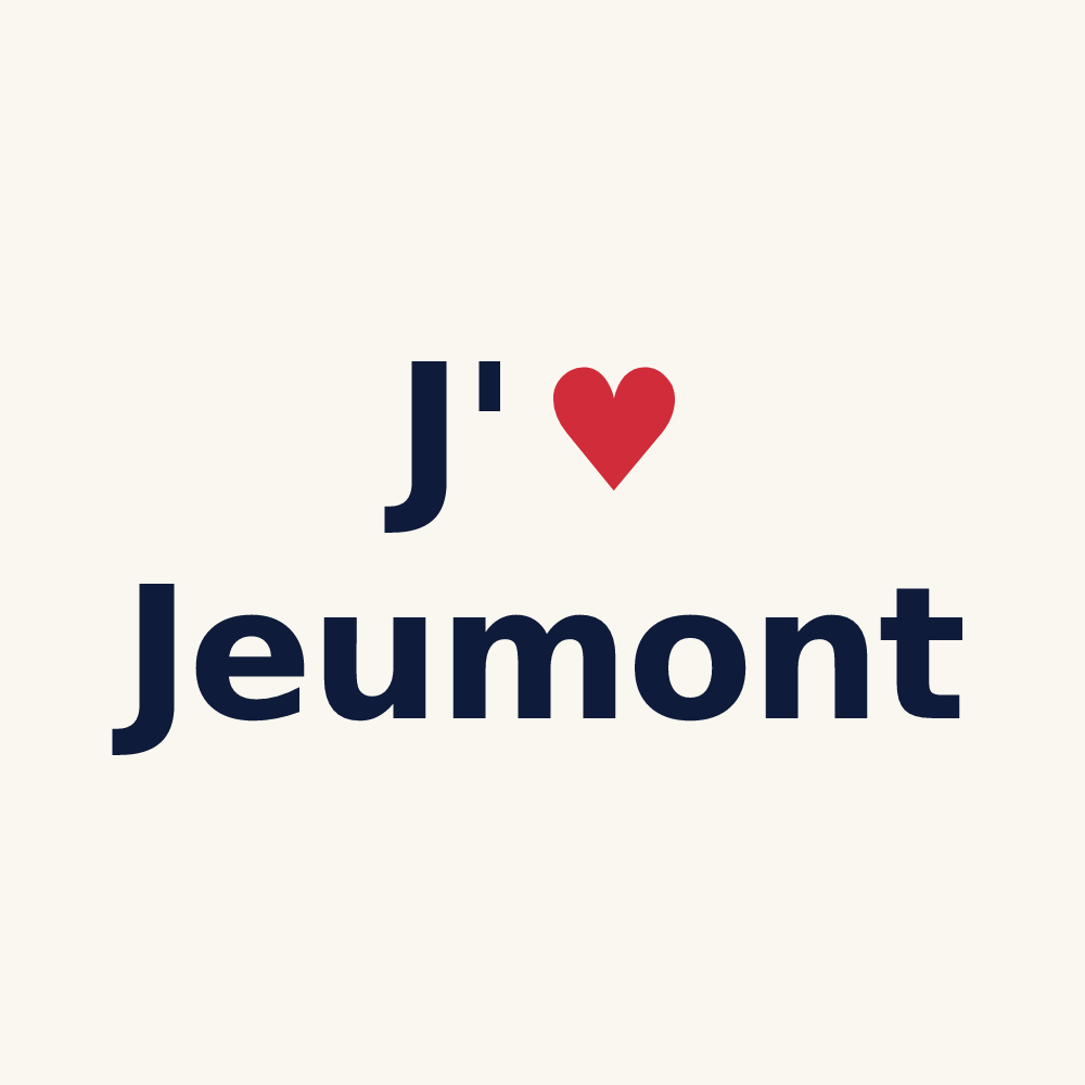 Tasse personnalisée Jeumont — design J'aime Jeumont